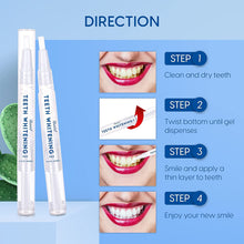 Load image into Gallery viewer, Teeth Whitening Pen - 3 Pens, Effective &amp; Painless Whitening, Perfect for Sensitive Teeth, No Sensitivity, Travel-Friendly, Natural Mint Ingredient
